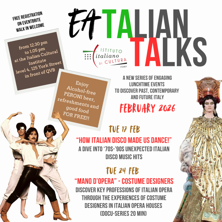EATALIAN TALKS FEB 2026