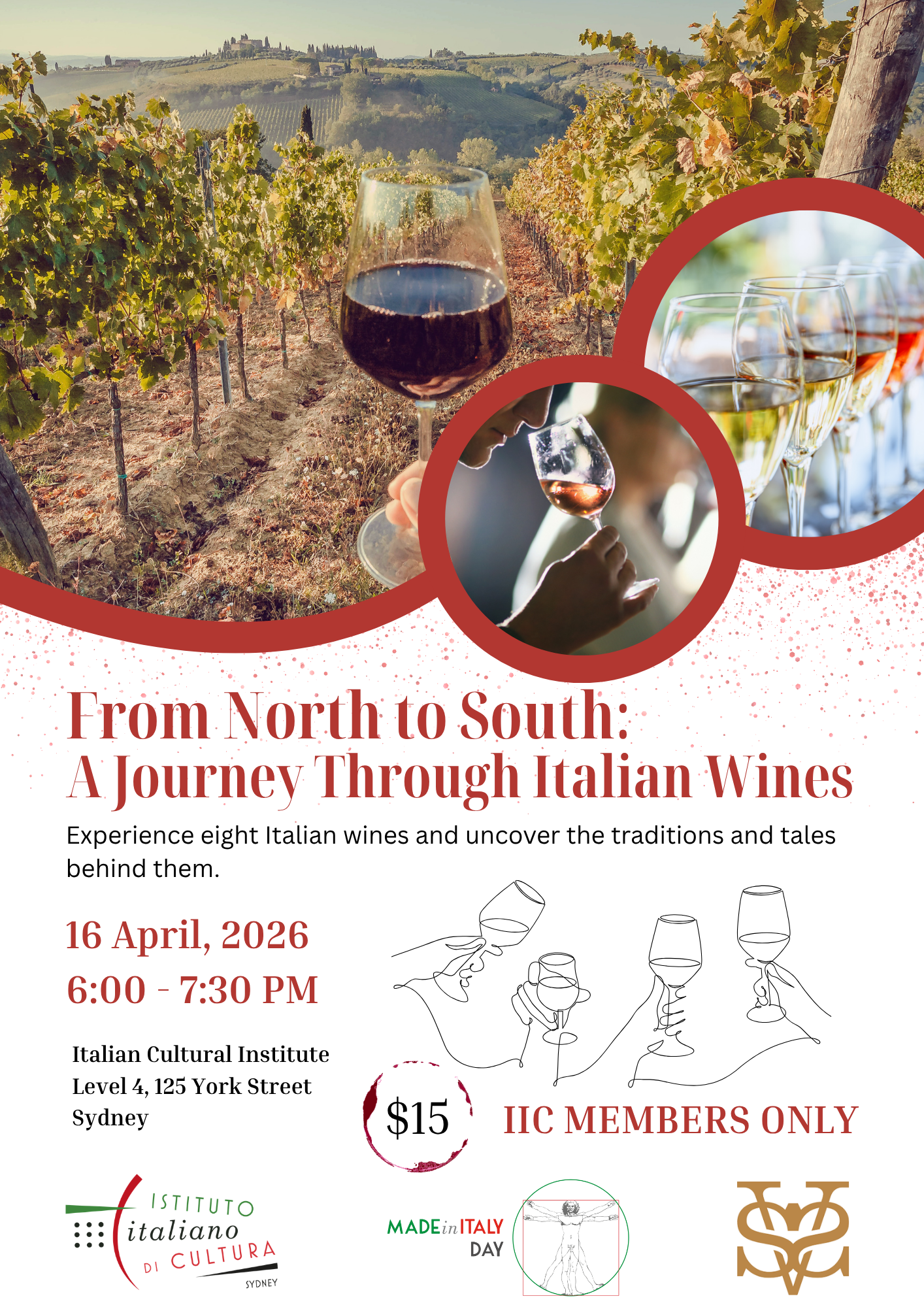 WINE TASTING (Poster (A3 Portrait))