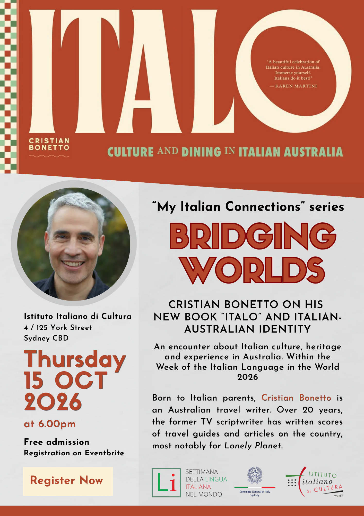 POSTER ITALO – My Italian Connections series