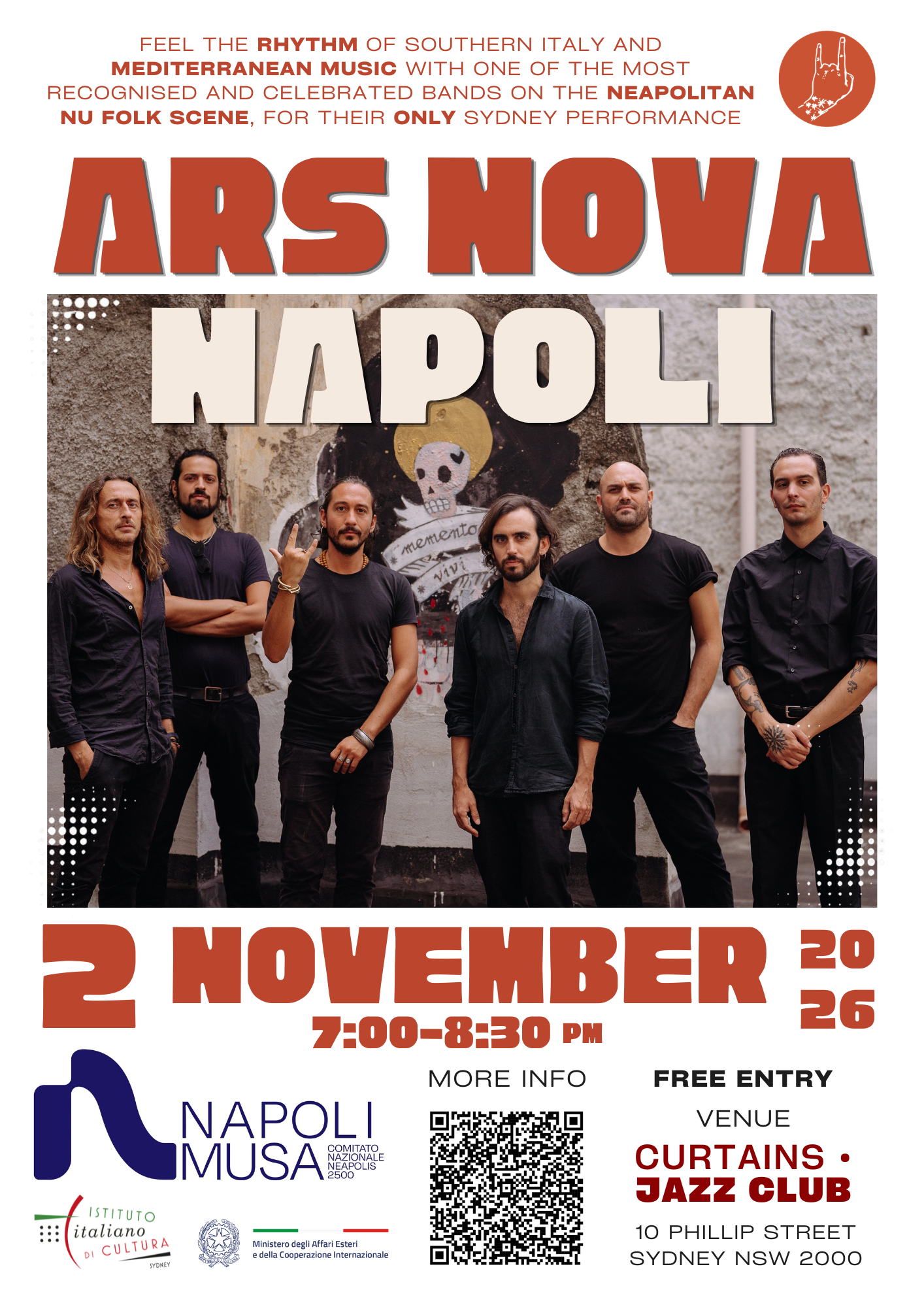 LOCANDINA ARS NOVA NAPOLI